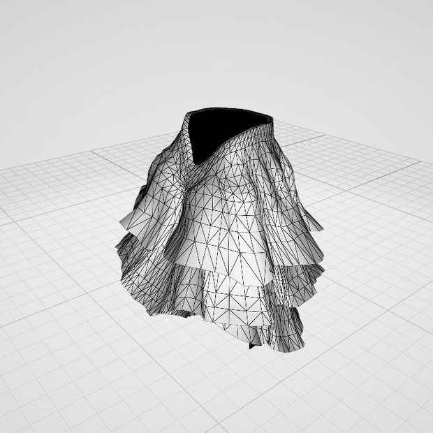 3d  スカート