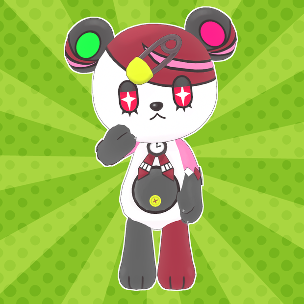 【cluster対応・VRMアバター】しぐくまちゃん
