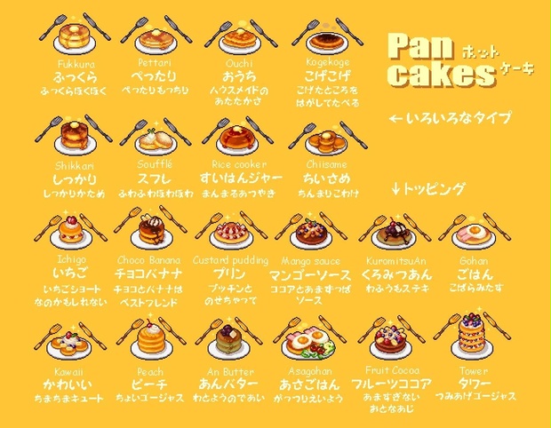 Pan cakes