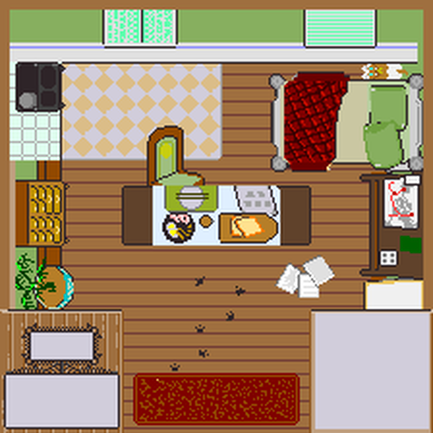 事務所風店舗外観