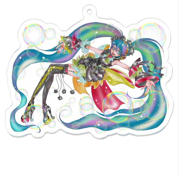 初音ミク アクリルマルチキーホルダー [初音ミク] - ,inc【初音ミク