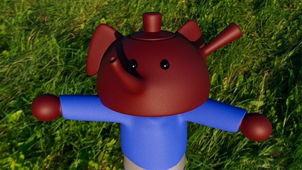 【無料VRchatアバター】お茶小僧