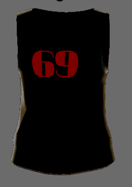vroid sleeveless sweat shirt multi coulor FREE unisex sporty png tshirt