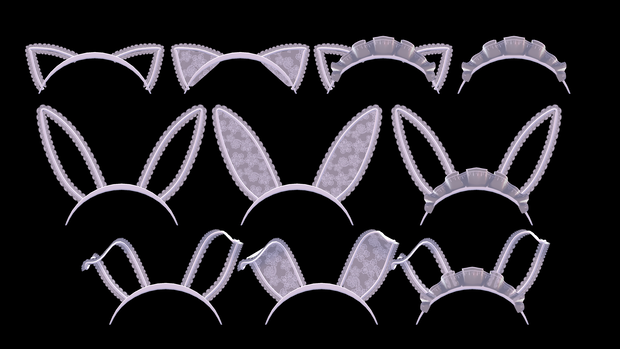 Simple Headband (Rabbit Ears, Cat Ears, Maid) sorry i forgot to add the price the ones who got it its free 