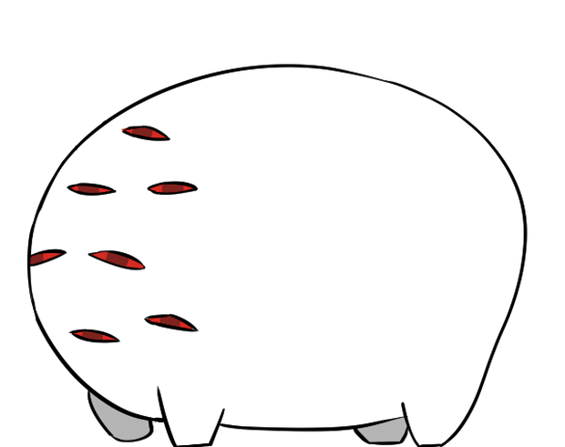 歩くアイホートapng素材