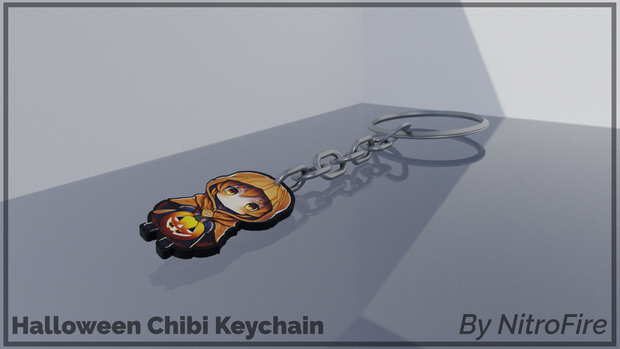Halloween Chibi Keychain