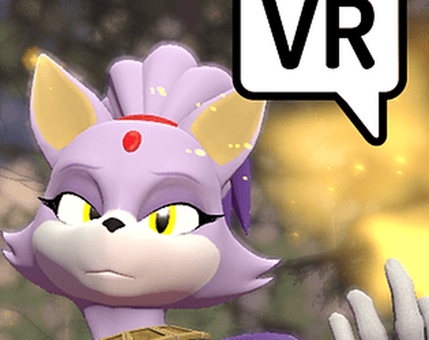 Blaze the Cat VRChat Avatar (Warfaremachine Port)