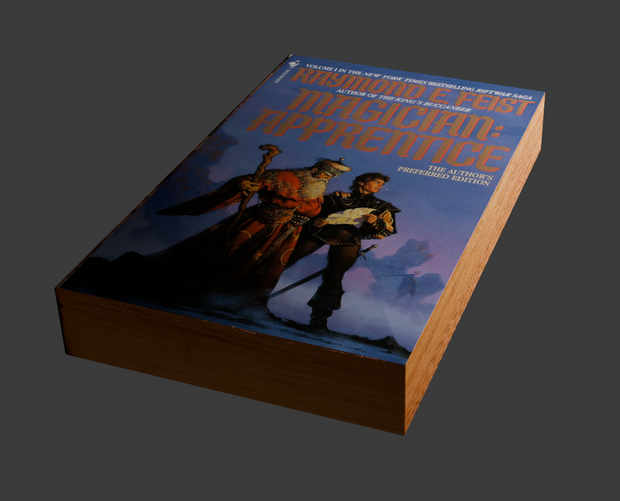 Vintage Book FBX
