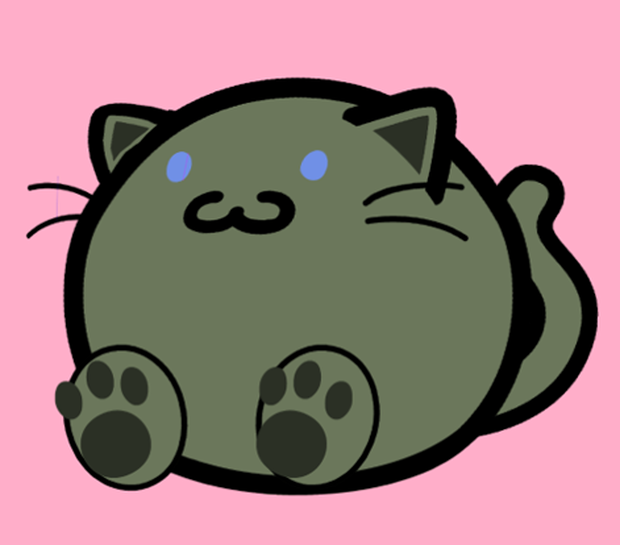 【フリー】Live2D モデル はいねこ027【VTuber、配信用無料アバター】