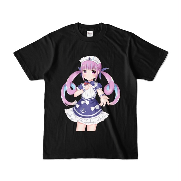 湊あくあ (ホロライブ) カラーTシャツ - snow globe - BOOTH 