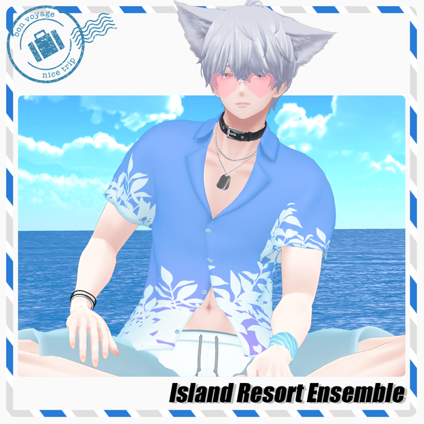 🦈Island Resort Ensemble🦈【3アバター対応】
