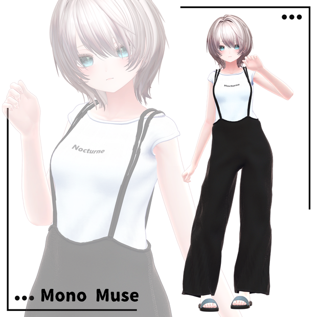 【VRChat 3D衣装】Mono Muse for Shinano しなの用