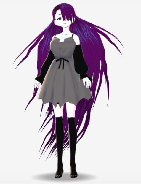 luxia vroid model