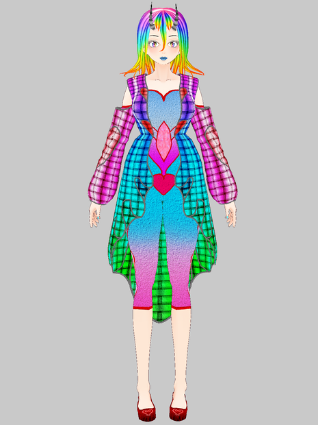 Valentine Free Coat and BodySuit