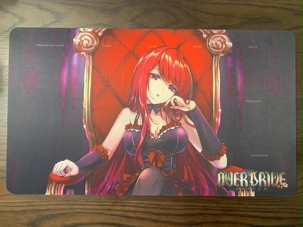 【送料無料】OVER DRIVE APPEND プレイマット