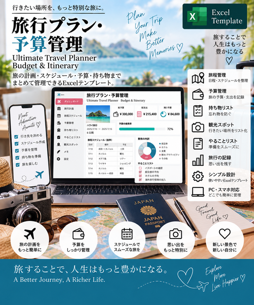 旅行プラン・予算管理 | Ultimate Travel Planner
