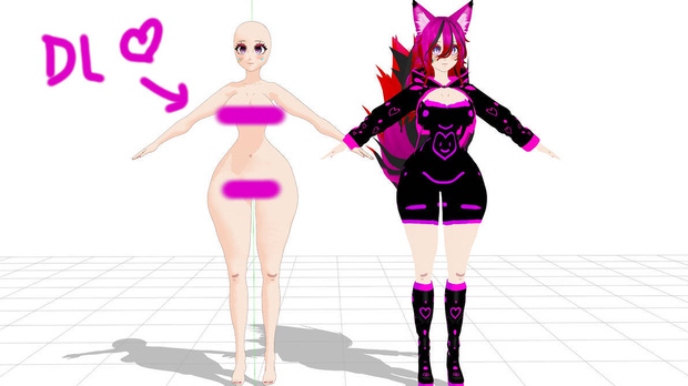 Sols MMD Base FREE DL