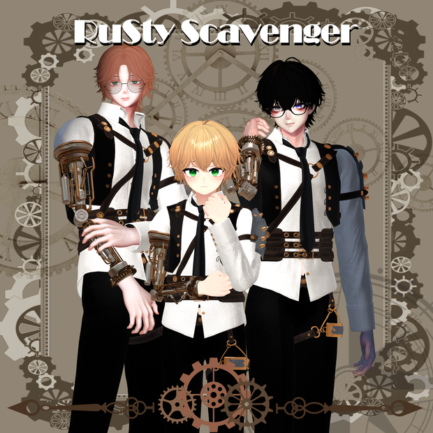 [VRChat] Rusty Scavenger For Mans