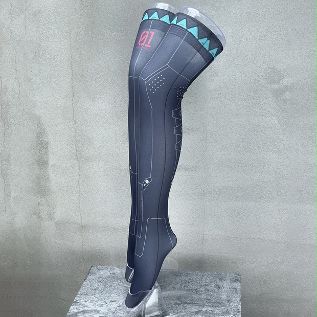 ニーハイソックス 初音ミク2024ver. - 中央町戦術工芸 - BOOTH