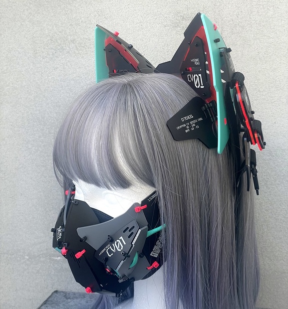 初音ミク 中央町戦術工芸Ver.】中央町戦術工芸 装甲マスクユニットmk23