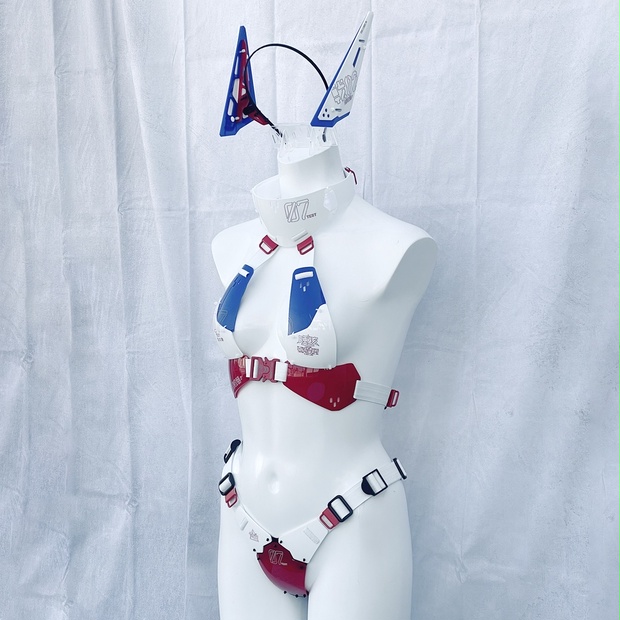 装甲ビキニユニット type07 tricolor custom set - 中央町戦術工芸 - BOOTH