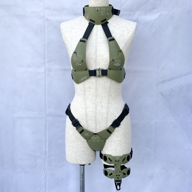 中央町戦術工芸 装甲ビキニユニットtype05 白 ホワイト 装甲ビキニユニット _type05 - 中央町戦術工芸 - BOOTH