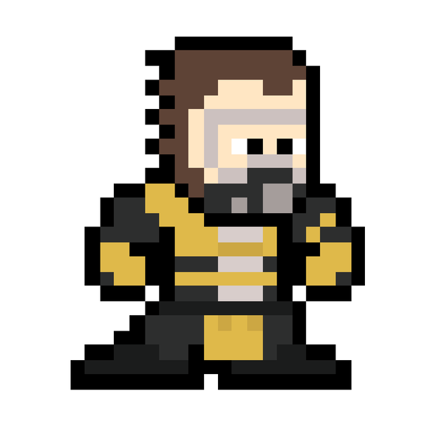 ロックマン風ドット絵｢APEX コースティック(Caustic)｣