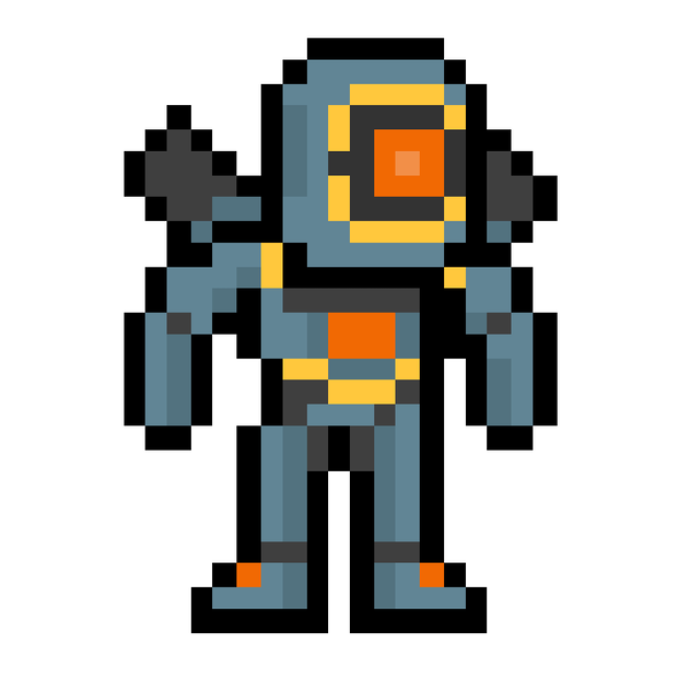 ロックマン風ドット絵｢APEX パスファインダー(Pathfinder)｣