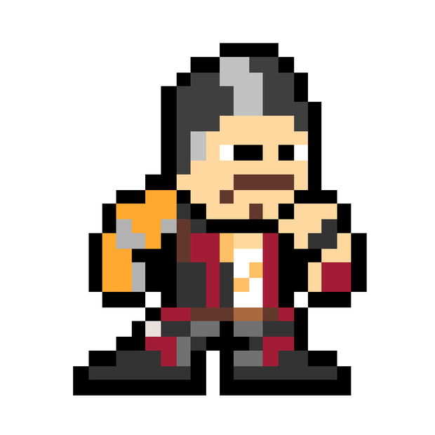 ロックマン風ドット絵｢APEX ヒューズ(Fuse)｣