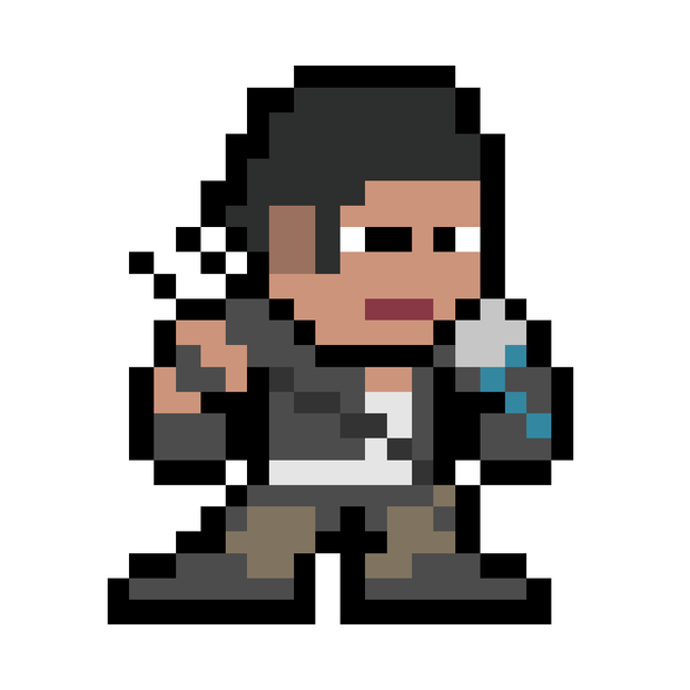 ロックマン風ドット絵｢APEXマッドマギー(Mad Maggie)｣