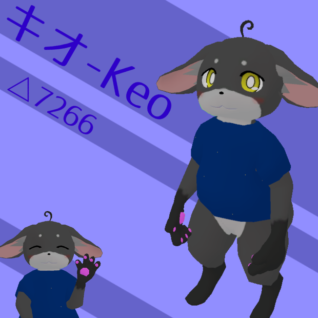 オリジナル3Dモデル・キオ-Keo-