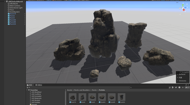 岩と巨石Rocks and Boulders