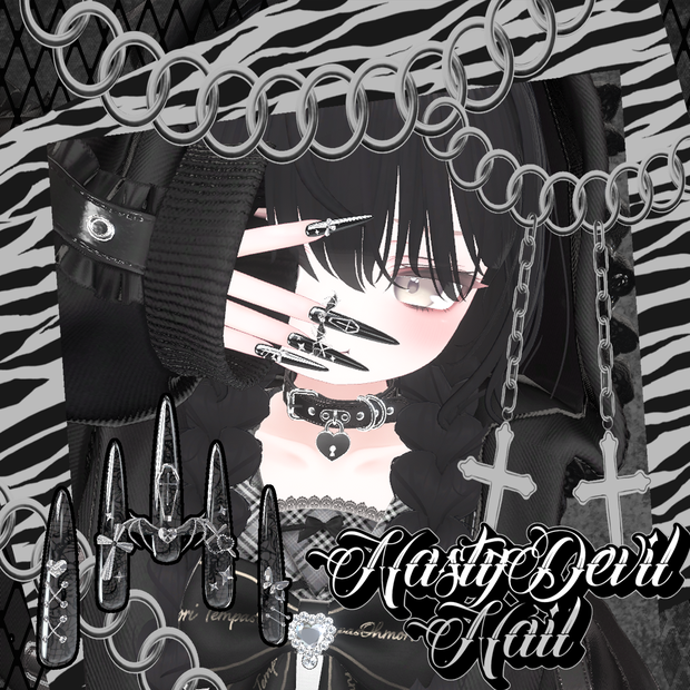 【29アバター対応】NastyDevilNail【MA対応】