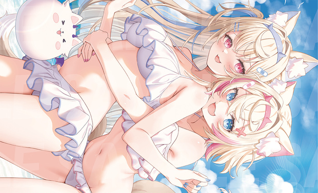 《新作プレイマット》水着フワモコ