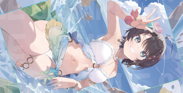 《新作プレイマット》水着スバル
