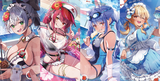 《新作プレイマット》3期生