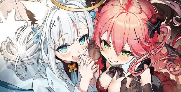 《新作プレイマット》ふぶみこ
