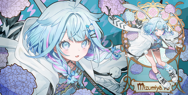 《新作プレイマット》ミュシャ風 枢