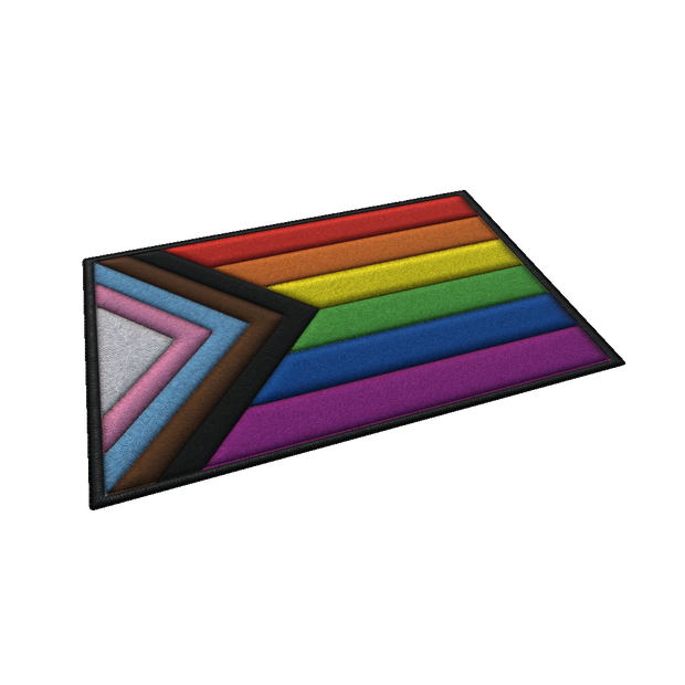 Progress Pride Flag [2018] - Digital Fabric Patch