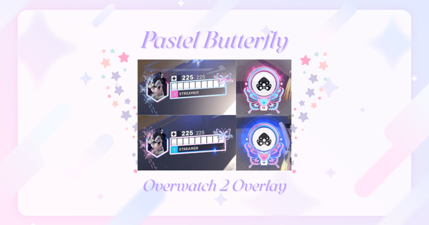 Overwatch 2 │ オーバーウォッチ2 │ オーバーレイ │ 蝶々 │ Butterfly │ Overlay