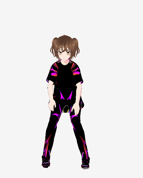 オリジナル3dモデル坂本和子vrm
