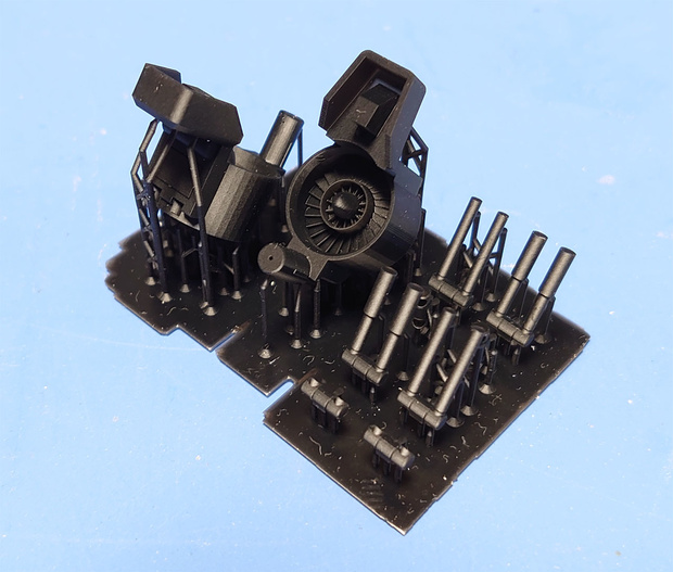 ハセガワ 1/72 YF-19 バトロイド足首強化パーツ(Ver.2) 1体分(ペア) 要追加工