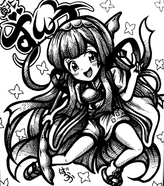 ミニ色紙 ずんだの精霊 ばらかのおみせ Baraka S Illustrator Shop Booth