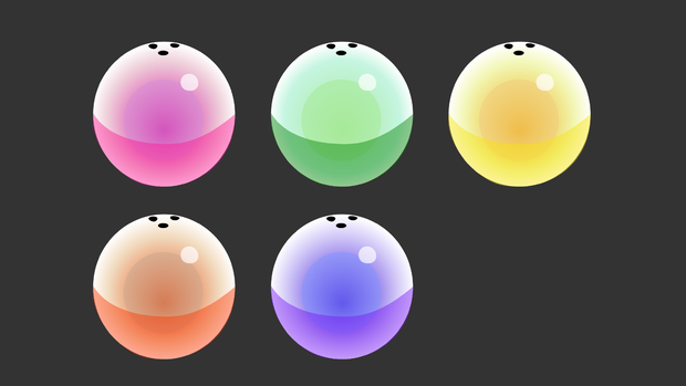 【無料】スプラトゥーン３サーモンラン報酬風カプセル素材【透過PNG】