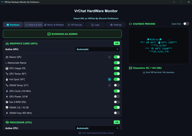 VRChat Monitor Pro