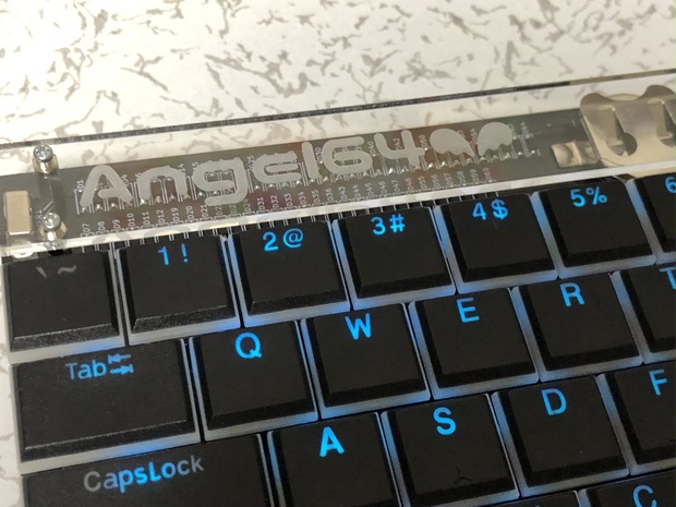 タブレット向け薄型自作キーボード Angel64 かーくんの店 Booth