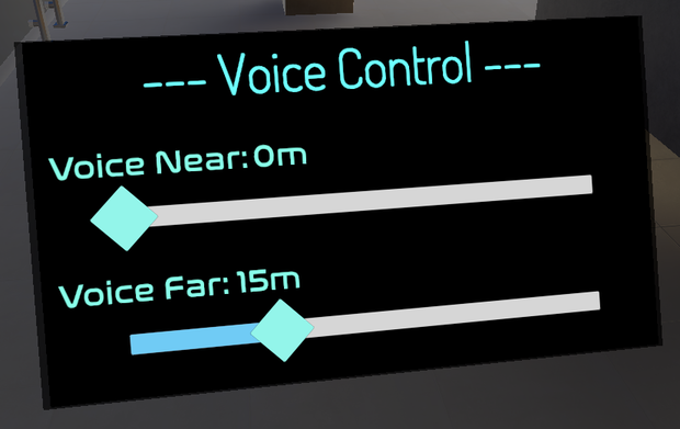 VRChat Voice Control Panel