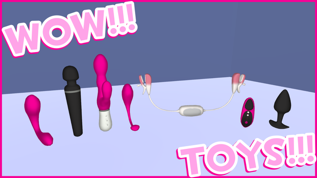 Lewd Bluetooth Toys for Streaming, VR, Props, and More!