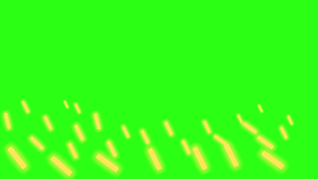 【 フリー素材 】動くサイリウムのアニメーション