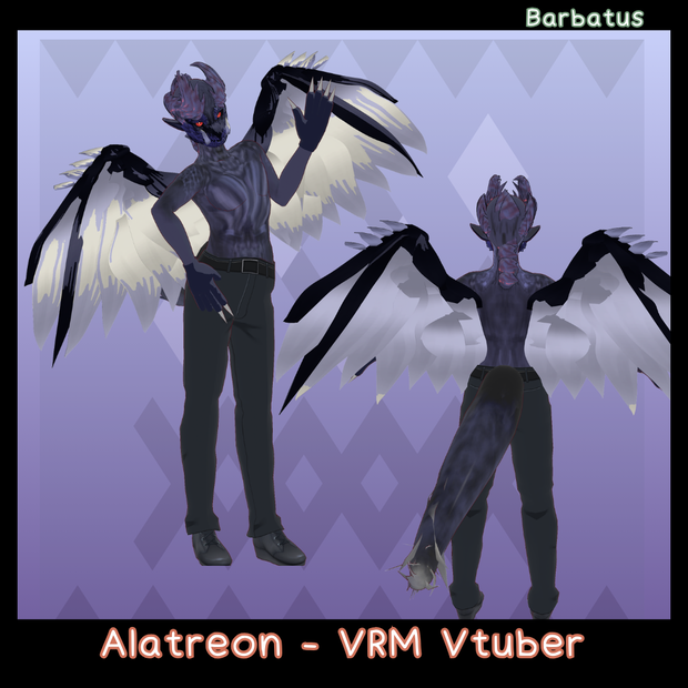 Alatreon   (VRM - Vroid File)